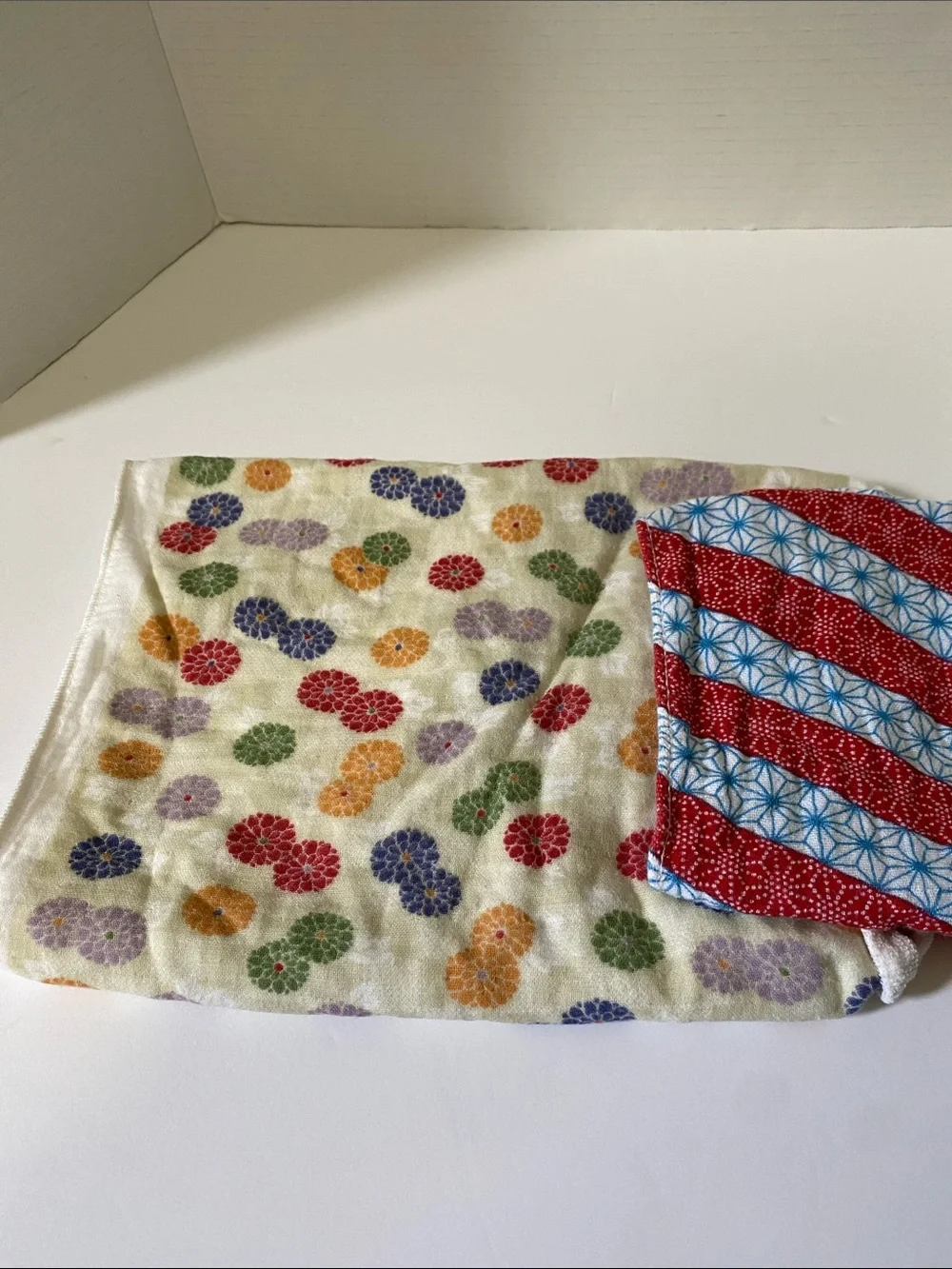 Set of 2 Japanese Style Japanese Hand Towels